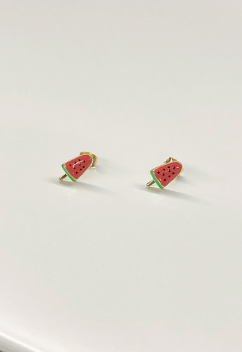 wtermelon earring